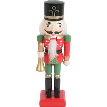 Vánoční dekorace Tarrington House Louskáček dřevěný 18 cm