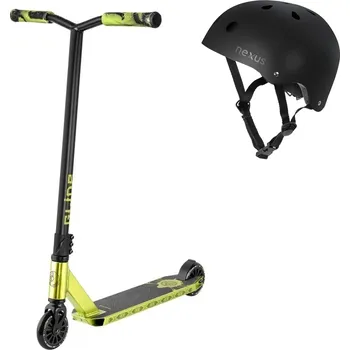 Koloběžka Výhodný freestyle set Movino GLIDE LEMON