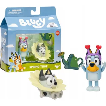 Figurka Sada figurek Moose Toys Bluey Jarní čas 2 ks
