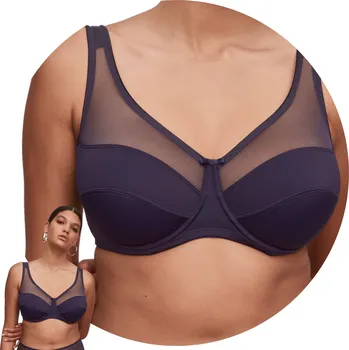 Podprsenka Alles Havana 01 námořnická modrá 70E Podprsenka s měkkými košíčky