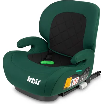 Autosedačka Podsedák, autosedačka Irbis i-Size 125–150 cm s ISOFIX – zelena