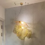 Závěsné světlo Knikerboker Petite Parachute, bronzová/měděná bronz, měď 2 x 6 W LED - Doprava zdarma