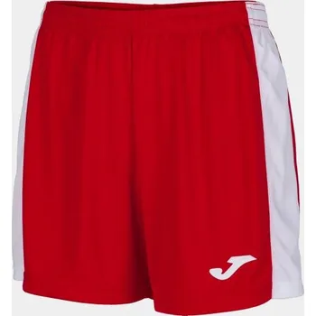 Dámské kraťasy Dámské/Dívčí sportovní šortky JOMA MAXI SHORT RED-WHITE Velikost: XXL, Barva: RED-WHITE