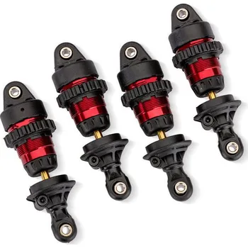 RC náhradní díl Traxxas tlumič Mini GTR hliníkový červený (4) - expresní doprava