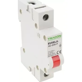 Jistič Tracon SLJL-AC230-P Modulární kontrolka Led, červená, 230V AC (Tracon SLJL-AC230-P)