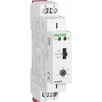 Jistič Tracon NARS Schodišťový automat, AC 230V, 0,5s-20min, 16A/AC1, 250VAC/24VDC (Tracon NARS)