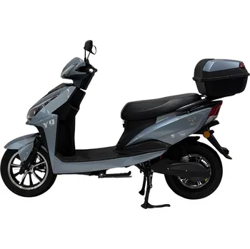 Elektrický skútr MoBee Y9 - elektrický skútr / s akumulátorem a nabíječkou / barva: ocelově modrá