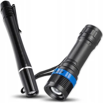 Svítilna UV LED svítilna Detektor tester taktická XPE turistická sada 2ks