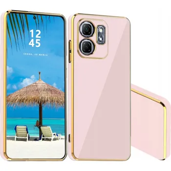 Pouzdro na mobilní telefon Zadní Kryt MBM pro Infinix SMART 9 HD růžový