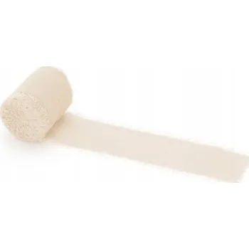 Stuha Šifonová stuha světle béžová 40mm/5m Party Deco
