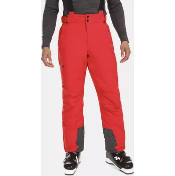 Snowboardové kalhoty Pánské lyžařské kalhoty Kilpi MIMAS-M RED S Short