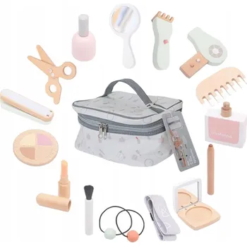 Dřevěná hračka Děti si hrají na kosmetiku a líčení – hračky K