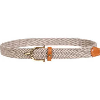 Jezdecké kalhoty Elastický pásek HKM Ann, béžová, 80 cm