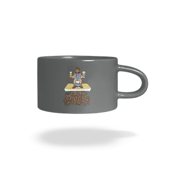 Bastard BurChuck hrnek makronka Grey Macaron