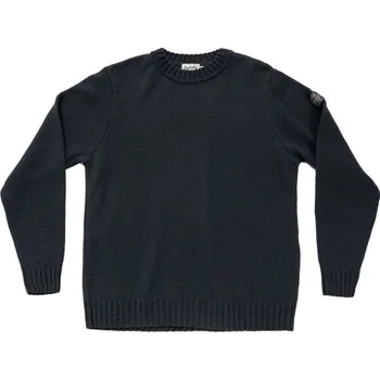 Pánský svetr Univerzální vlněný svetr Devold NANSEN XS Černá, Červená