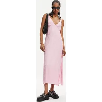Dámské šaty Hugo Každodenní šaty Kelari-1 50510935 Růžová Relaxed Fit 34