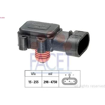 Čidlo automobilu Snímač barometrického tlaku vzduchu FACET 10.3051