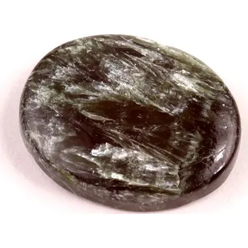 Přírodní kámen Kabošon Serafinit č.7208 (26x21x6mm)
