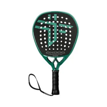 Paddleball Oxdog ULTIMATE PRO LIGHT Padelová raketa černá / tyrkysová