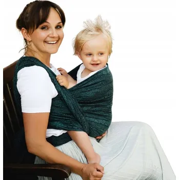 Šátek na nošení dítěte Šátek na nošení dětí tkaný Little Frog L