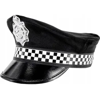 Čepice Čepice britského policisty, karneval, doplněk