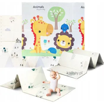 Oboustranná vzdělávací pěnová podložka 180x200 cm