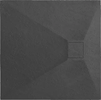 Sprchová vanička Rea Magnum čtvercová sprchová vanička 90x90 cm černá REA-K3910