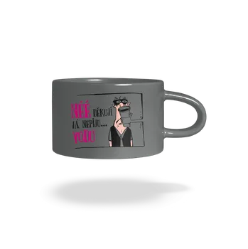 Bastard Nepiju vodu hrnek makronka Grey Macaron