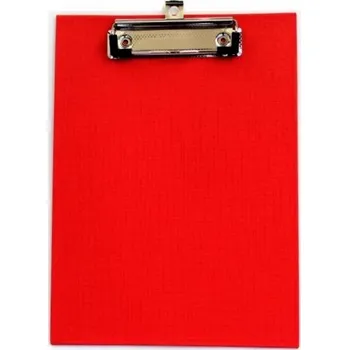 Psací podložka Office Jednodeska s klipem A5 - červená