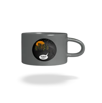 Bastard MainKráKráft hrnek makronka Grey Macaron