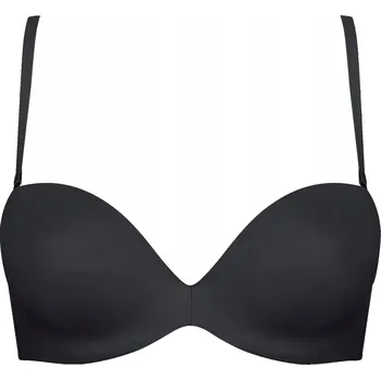 Podprsenka Triumph podprsenka bardotka, balkonetka černá velikost 75A
