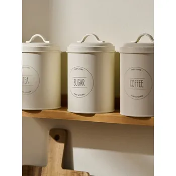 Dóza na potraviny Sinsay - Nádoba na potraviny s víkem - krémová - 825HG-01X - 825HG-01X-ONE