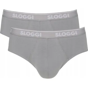 Slipy 2 x Slipy Sloggi Men GO ABC Midi 2P S