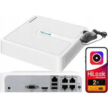 IP kamera Záznamové zařízení HiLook NVR-104H-D/4P(D)