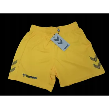 Pánské kraťasy Krátké kraťasy kraťasy Hummel Elite Poly Shorts, velikost S, barva žlutá