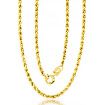 Řetízek Zlatý Řetízek 585 Dámský Klasický Kroucený Korda Dárek k Narozeninám