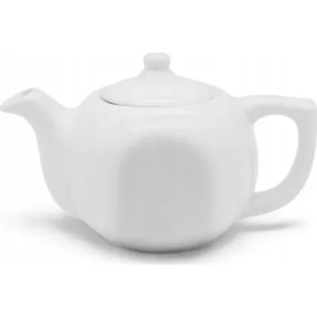 Konvice na čaj Konvička 450ml Porcelánová Bílá Džbánek Servis na Kávu Čaj Nápoj Dárek