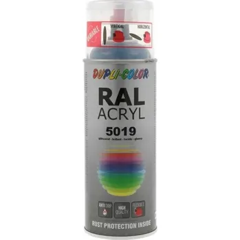 Barva ve spreji DUPLI-COLOR RAL 5019 Capri modrá