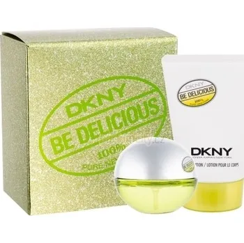 Dámský parfém DKNY Be Delicious Dárková sada EDP 30 ml a tělové mléko Be Delicious 100 ml