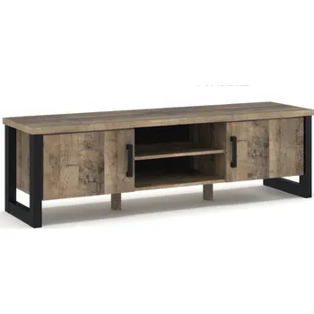 Televizní stolek Televizní stolek BARDARO dub grange/černá