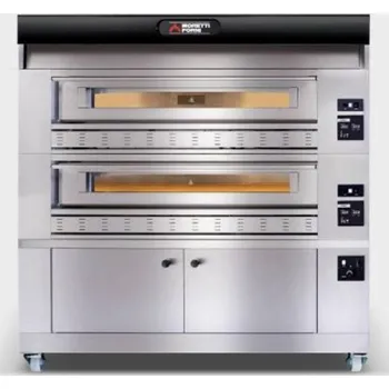 Pec na pizzu MORETTI FORNI SPA PEC NA PIZZU P150G, 2 KOMORY + KYNÁRNA A DIGESTOŘ - PLYNOVÁ