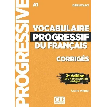 Francouzský jazyk Vocabulaire progressif du francais: Débutant Livret de corrigés