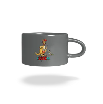 Bastard Klockan hrnek makronka Grey Macaron