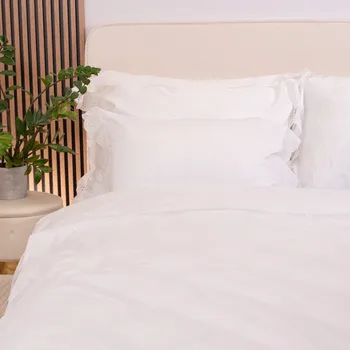 Bavlněné povlečení na peřinu 220x200 s madeirovou krajkou