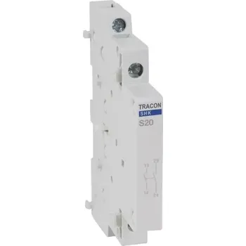 Stykač Tracon SHK-S20 Pomocný kontakt k modulárnímustykači (Tracon SHK-S20)