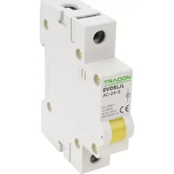 Jistič Tracon SLJL-AC24-S Modulární kontrolka Led, žlutá, 24V AC (Tracon SLJL-AC24-S)