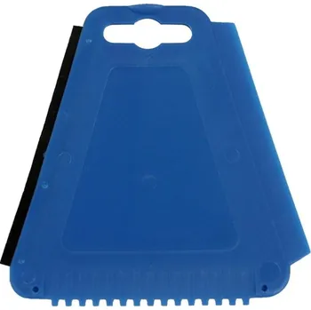 Autoškrabka Škrabka s gumovou stěrkou na vodu Kufieta IS7 modrá