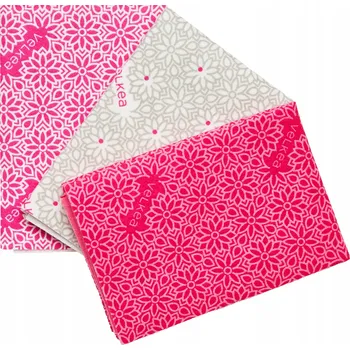 Utěrka Utěrka viskóza Velkea v balení 3 ks růžová