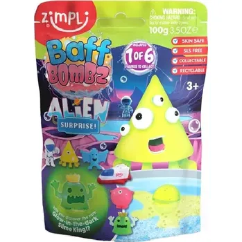 bomba do koupele Zimpli Kids šumivá koupelová bomba Příšerka – překvapení