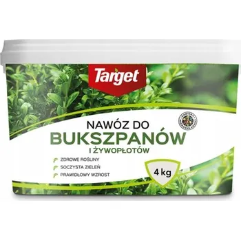 Hnojivo Target hnojivo pro buxusy a živé ploty 4 kg granulát